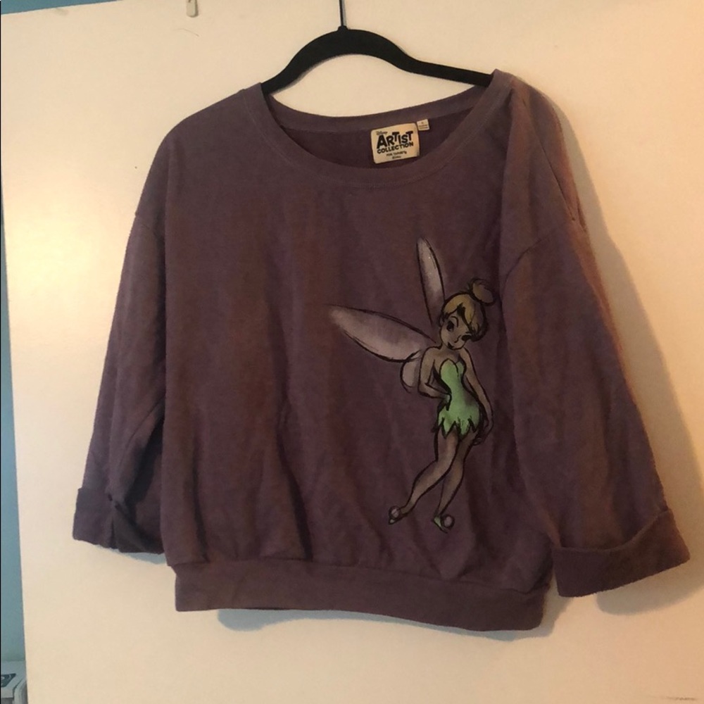 Disney’s Tinkerbelle 3/4 sleeve Sweatshirt